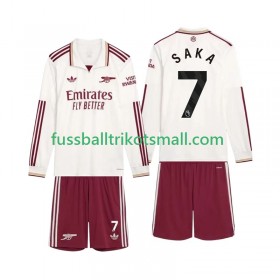 Fußballtrikots Arsenal Saka 7 Kinder 2025-2026 Langarm 3rd trikot kaufen